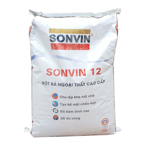 Bột bả ngoại thất cao cấp SONVIN 12.