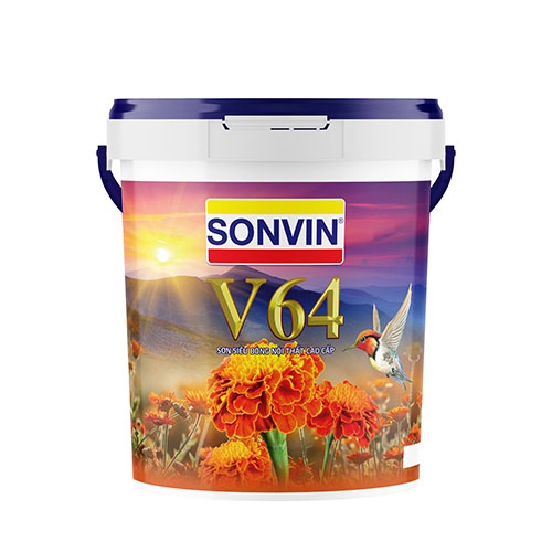 SƠN SIÊU BÓNG NỘI THẤT CAO CẤP SONVIN 64